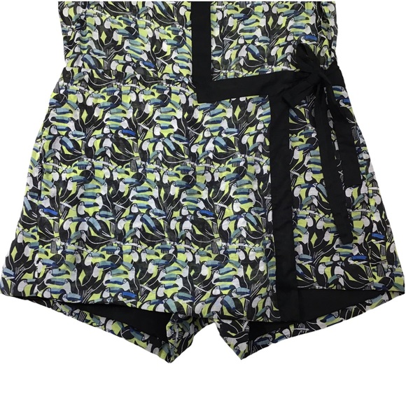 RACHEL ROY - Toucan Print Faux Wrap Romper - 2 - Picture 3 of 16